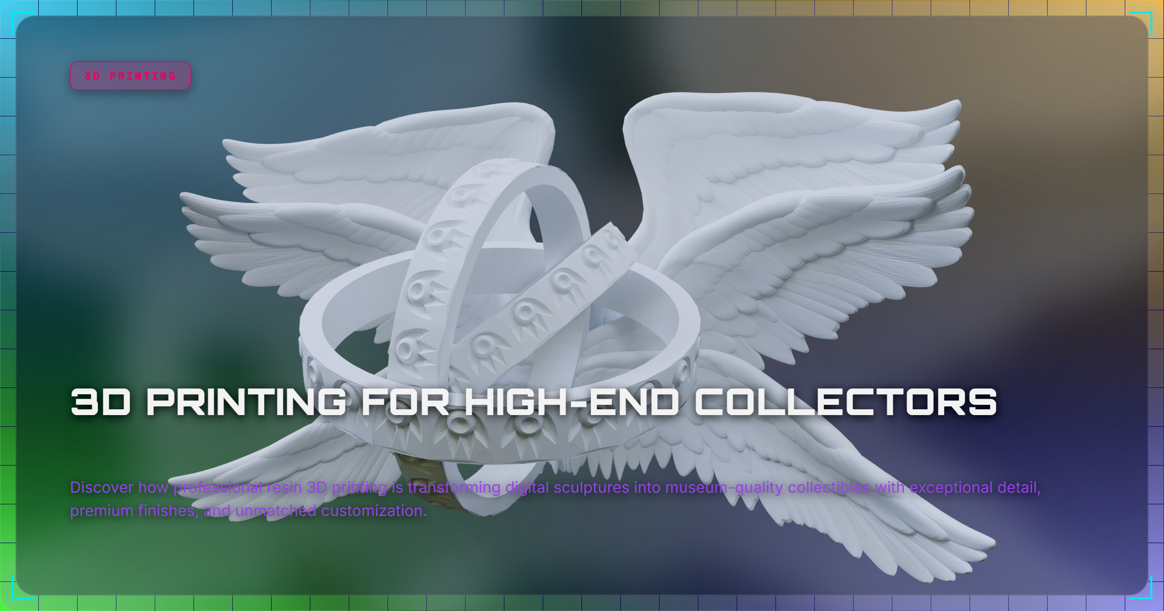 3D Printing for High-End Collectors